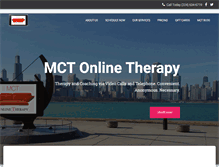 Tablet Screenshot of modernchicagotherapy.com